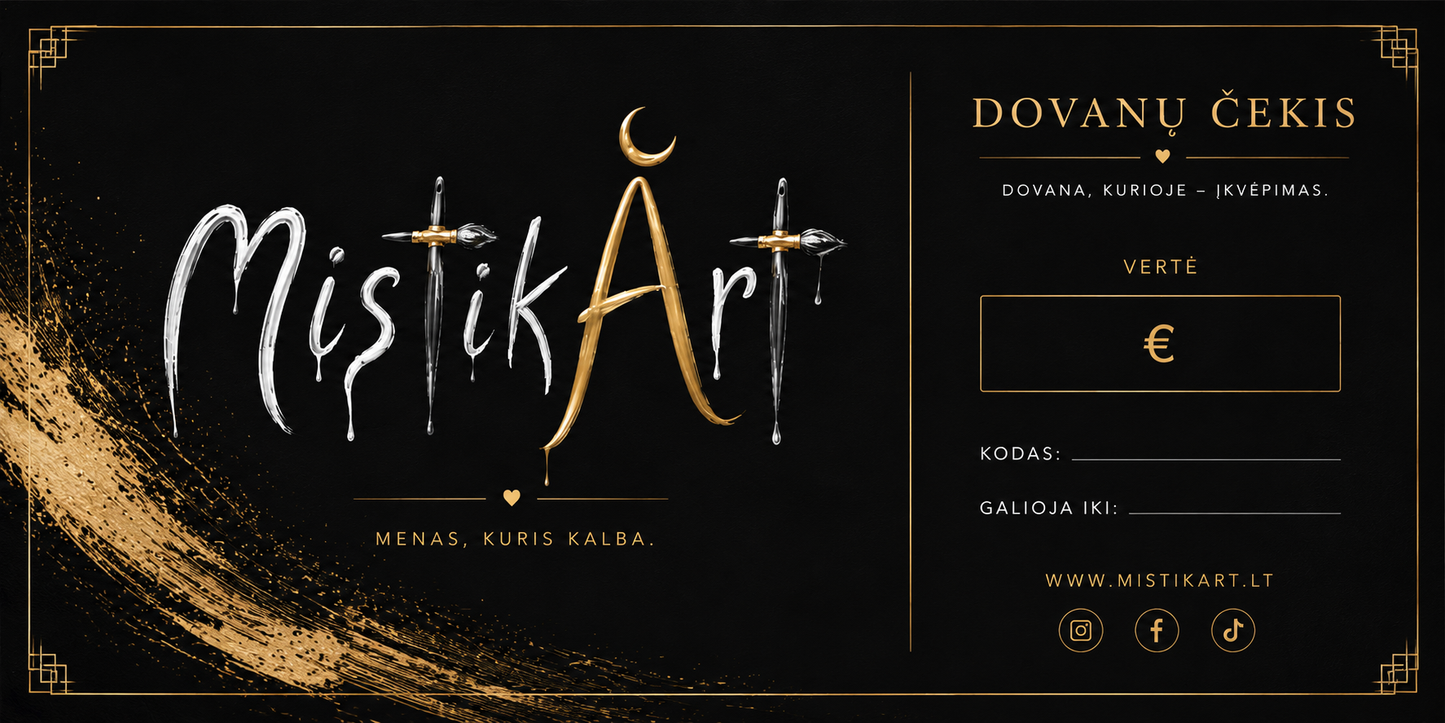 MistikArt Dovanų Kuponas